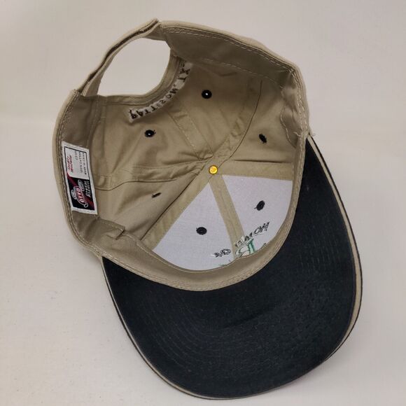 Home Of Happy Cows Pattison TX Strapback Hat Tan OSFM Embroidered Otto - Picture 7 of 8